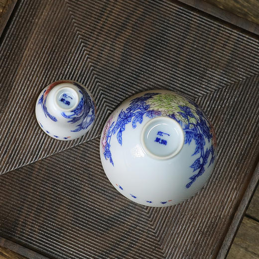 一儒堂绿肥红瘦对杯 商品图7