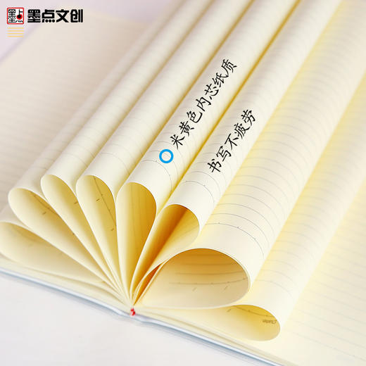 墨点文创 胶套本 加厚防水简约文艺笔记本记事本小清新日记本记录本可爱少女心软抄本作业练习本 商品图6