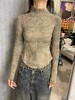 R-HUGMI 沙丘高领紧身上衣 商品缩略图0
