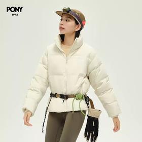 4.9折【自营】pony/波尼  秋冬新品女白鸭绒蓬松轻薄保暖羽绒服 243W2OF30OW