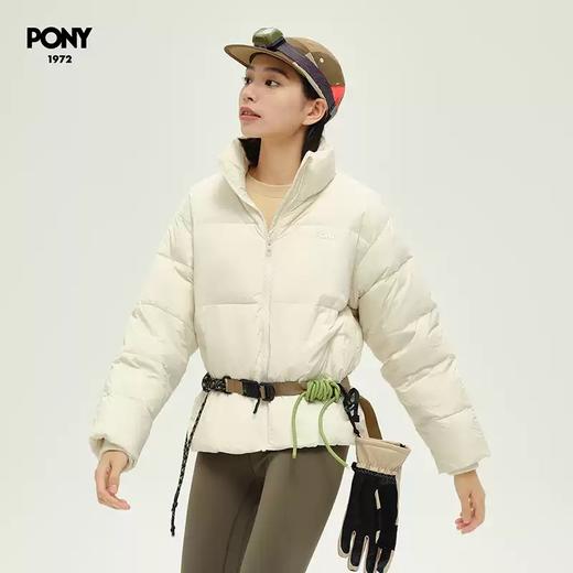 4.9折【自营】pony/波尼  秋冬新品女白鸭绒蓬松轻薄保暖羽绒服 243W2OF30OW 商品图0