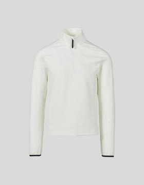 Aztech Mountain - Aztech Half Zip Fleece - Cloud White - 男装 - 速干 - 白色