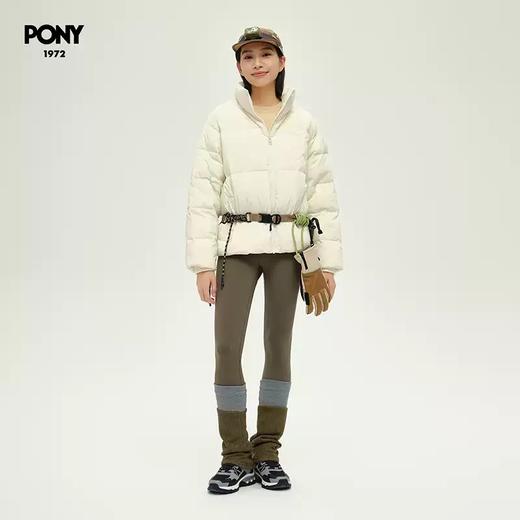 4.9折【自营】pony/波尼  秋冬新品女白鸭绒蓬松轻薄保暖羽绒服 243W2OF30OW 商品图1