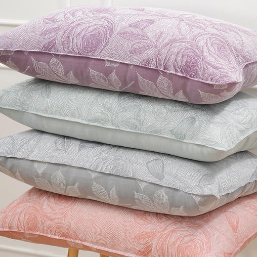 玫瑰的故事枕罩全棉高档轻奢高级感四季通用高端舒适耐用亲肤 商品图4