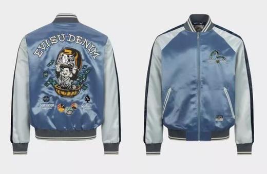 EVISU 男 夹克 2ESHTM4JK1010RXBLUD 商品图0