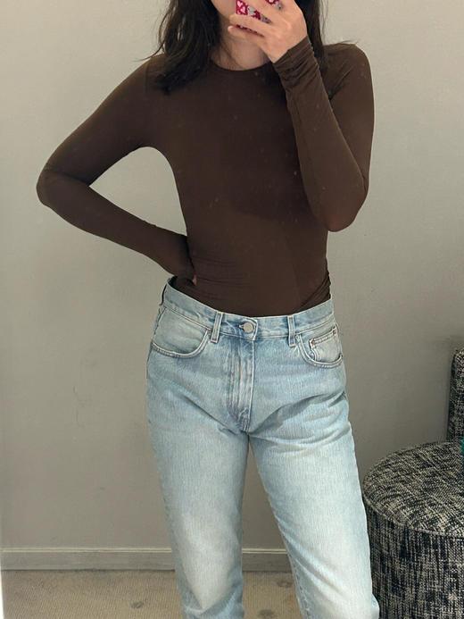 【3月24日 下午18:00 秒杀】fits加一个短袖卡棉上衣  fits 柔软 无敌薄款 高密 包裹性长袖 T恤 商品图14