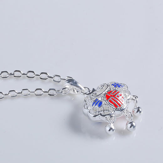 【宏艺珠宝】吉祥福瑞·足银锁 商品图0