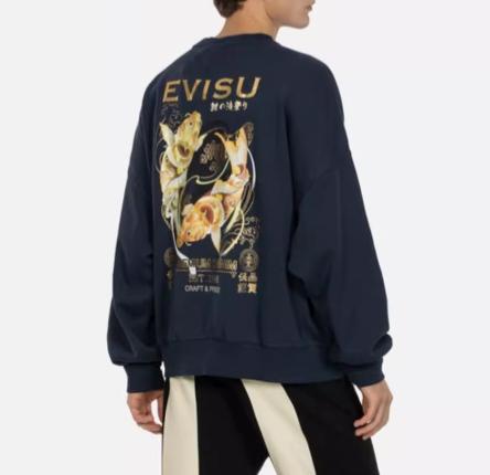 EVISU 男 卫衣 2EAHTM3SW1957LFRBLK 商品图0