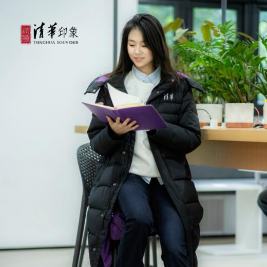 清华文创长款羽绒服 商品图5