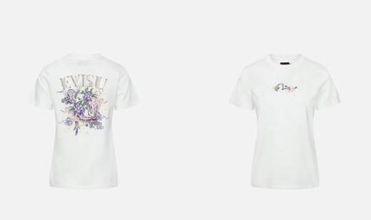 EVISU 女 T恤 2ESHTW4TS4082XXWHTO 商品图0