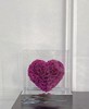 特别定制网红款迷你镜面底立体心永生花玫瑰花生日礼物饰品装饰摆设 商品缩略图7