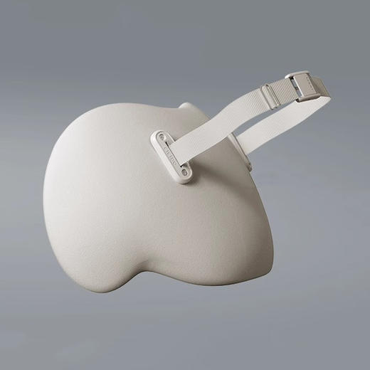 CICIDO/夕多柔麂绒汽车头枕腰靠套装 灰色 D023025+D033035 商品图3