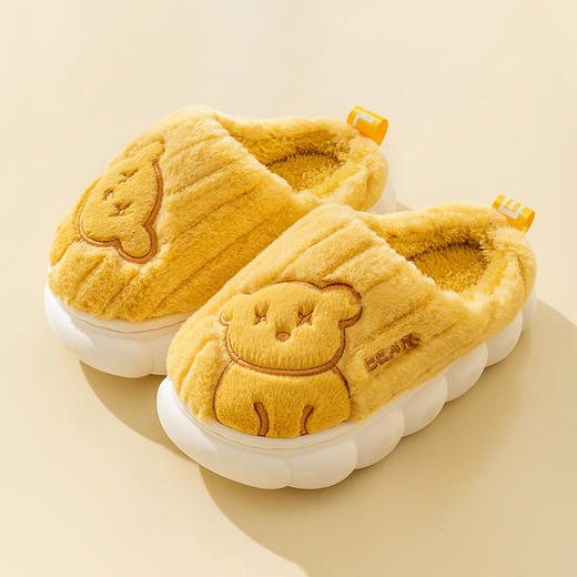 【Q萌当道！软糯有趣】猪爸爸儿童棉拖鞋秋冬季男童女童小熊拖鞋家居鞋小孩毛毛拖鞋，糯叽叽绵软毛绒，感受不一样的柔软。ry 商品图7