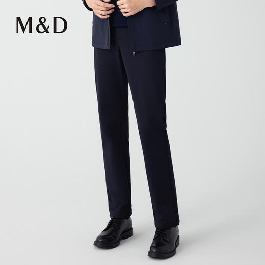 【名盾】秋冬新款休闲裤，磨毛工艺，舒适保暖M0CL12667D 商品图3