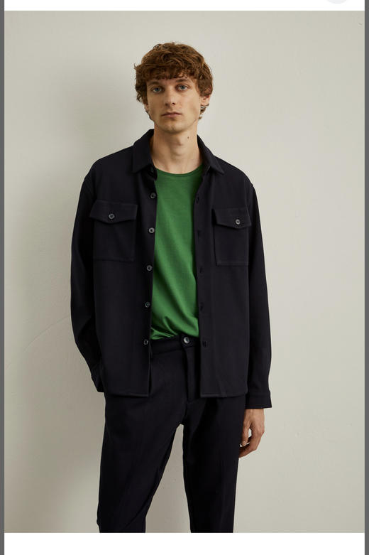 R.R.L 复古军风 衬衫式宽松夹克外套  WT746 商品图0