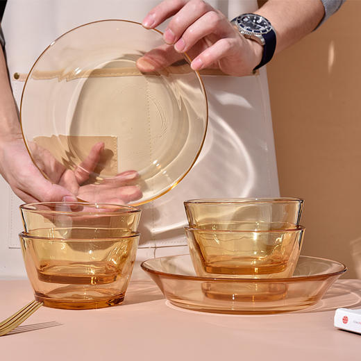 果兹ASGZ-A04餐具套装琥珀色 商品图2