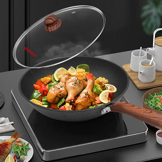康佳CG02M麦饭石不沾炒锅30cm 商品图3
