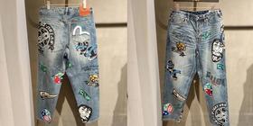 EVISU 男 牛仔裤 2ESHTM4JE1091RXINDM