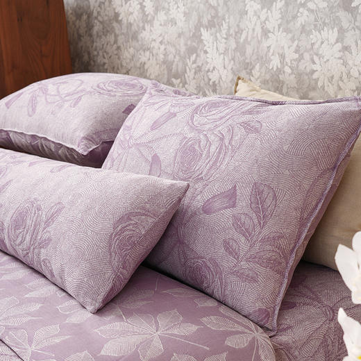 玫瑰的故事枕罩全棉高档轻奢高级感四季通用高端舒适耐用亲肤 商品图1