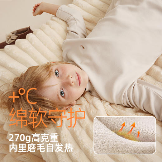 【蜂巢绒面料 软糯高弹】儿童基础百搭打底T恤PDT2303 商品图2