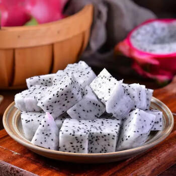 京鲜生越南火龙果 红心3个+白心3个共6个单果600g+水果源头直发一件包邮 商品图4