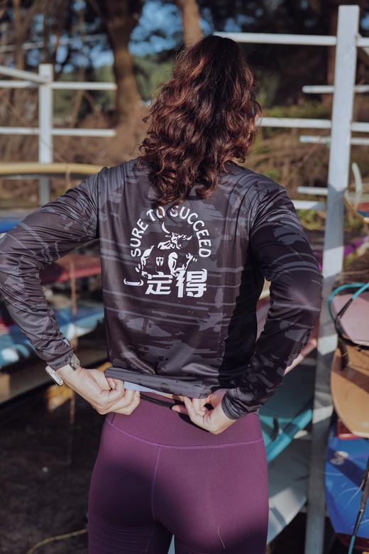 严素长袖运动T恤，一定得，轻量、速干、排汗、透气、防晒 商品图8