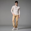 PINLI品立2024冬季新款男士修身加绒加厚休闲直筒长裤GD243317401 商品缩略图5