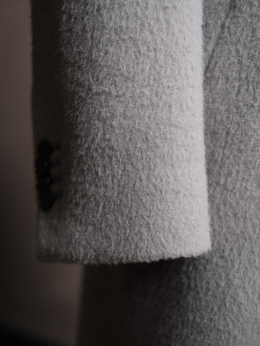 Le Palais 20%SULI羊驼毛80%美丽诺羊毛710克廓形款切斯菲尔德大衣 商品图6