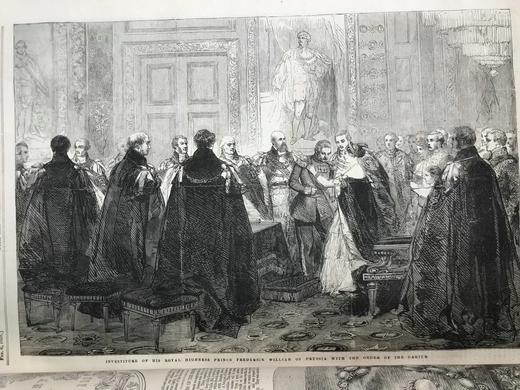 40.5*29.5cm！1858年 伦敦新闻画报 数百幅版画插图 真皮精装8开 商品图9