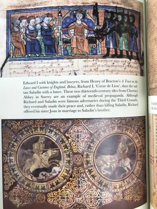 丘吉尔《英语民族史》（全4卷） 约百幅彩色插图 精装16开带书匣 商品图14