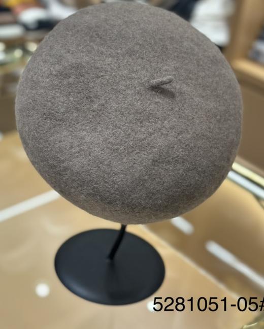 优品堂【蕾羽】羊毛可调节大小贝蕾帽 商品图9