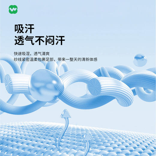 完型羊毛运动袜子WX20029 商品图2