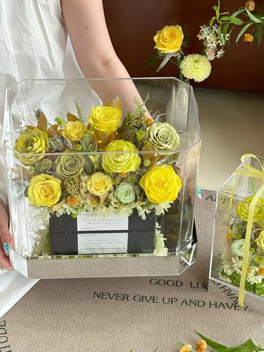 特别定制永生花温馨花园城堡生日送礼商务送花礼物 商品图11