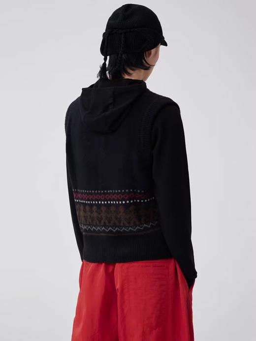 Simple Project/A24204/亚麻混纺短檐护耳帽 商品图3