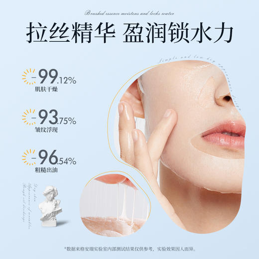 【敷出轻透水光】GAAR熬夜焕采奢护面膜 弹润焕靓 彻夜养护 深层锁水 商品图3