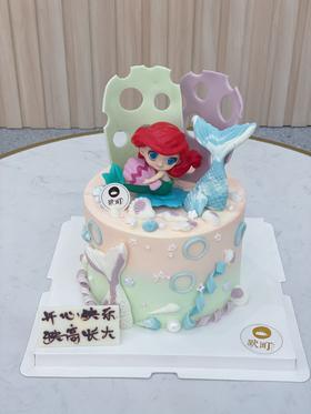 红发小小美人鱼