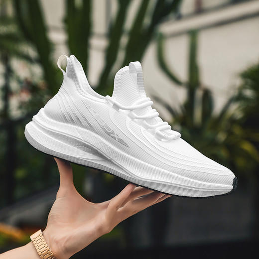 【九九老师】柔软缓震跑鞋秋冬2024新款跑步运动鞋保护膝盖支撑足弓【九九食材专场】 商品图0