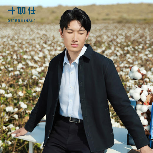 十如仕环保仿牛仔衬衫夹克外套-CS18-01 商品图1