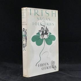 1960年 爱尔兰萨迦与民间故事集 数十幅插图 精装大32开