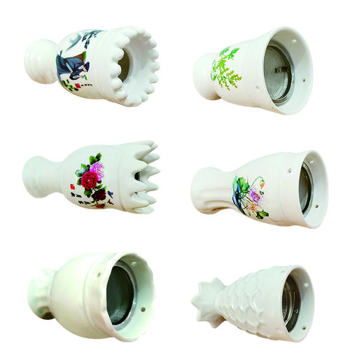 艾灸罐陶瓷刮痧一体杯艾灸盒随身灸家用美容院专用 刮痧杯 商品图2