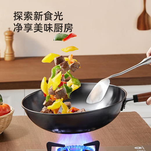 龙的无涂层精铁炒锅LD-CM502 商品图3