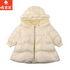 棉果果专柜同款冬季新品女童中长款米白洋气羽绒服M422102924544 商品缩略图3
