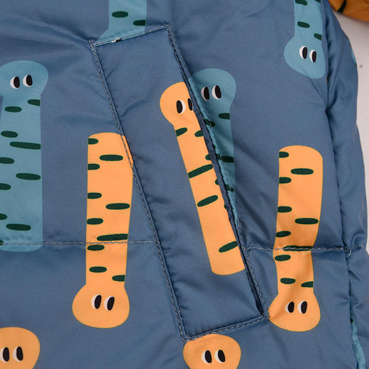 棉果果专柜同款冬季新品男童双面穿羽绒服M412102924549 商品图6