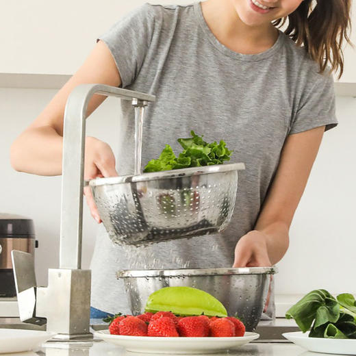 康巴赫不锈钢盆三件套 商品图3