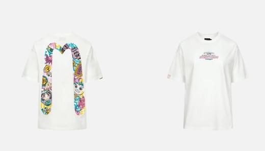 EVISU 女 T恤 2ESHTW4TS4038OSWHTO 商品图0