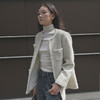 【顺丰包邮】00134 洛诗琳高定*绵羊毛银丝混纺小香风外套女03016 商品缩略图2