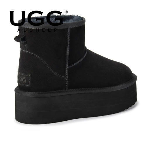 澳洲UGG低筒厚底羊皮毛一体雪地靴女士秋冬鞋女鞋 商品图7