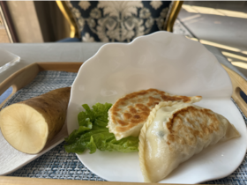 雪莲果大锅贴（2个）