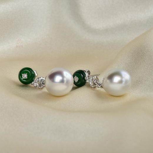 【平安圆满】珍珠耳坠-EZ12405063 商品图1