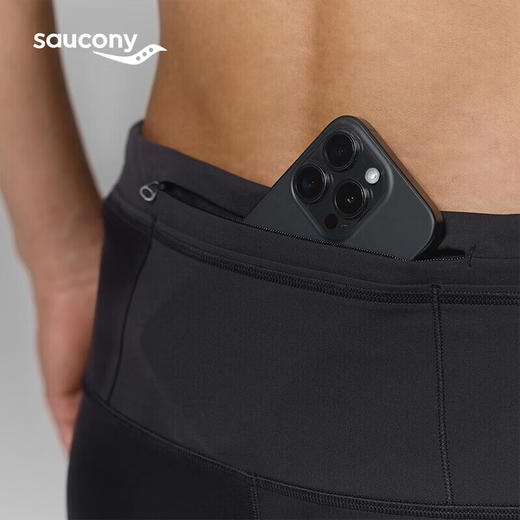 Saucony索康尼 男子紧身运动跑步竞速秋季运动裤 商品图3